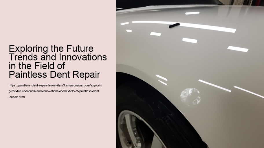 Exploring the Future Trends and Innovations in the Field of Paintless Dent Repair